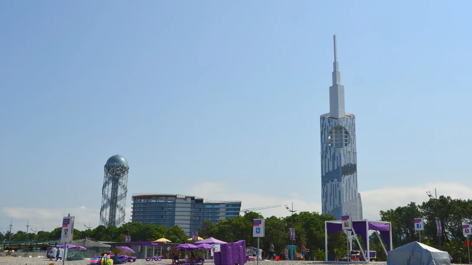 Batumi city, Gonio fortress and Sarpi